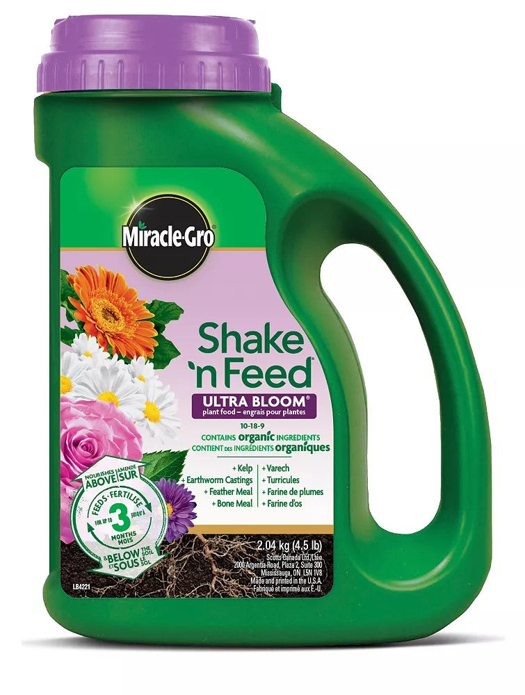 Miracle-Gro, Shake & Feed, Ultra Bloom, 2.04kg