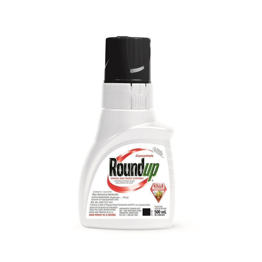Roundup Grass and Weed Control Concentrate 500ML
