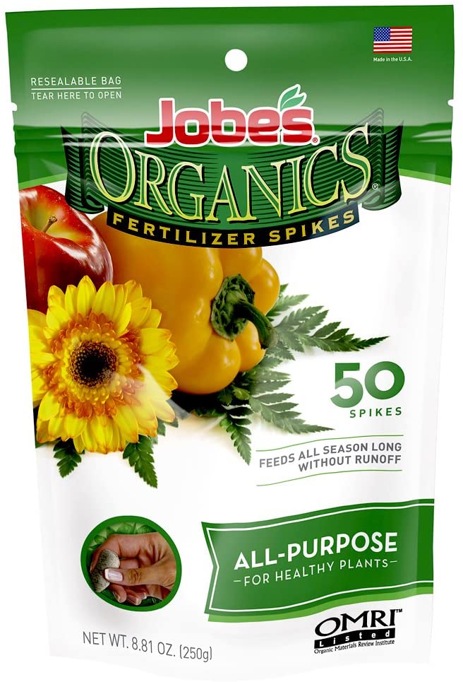 Jobe's Organic All Purpose Spike [4-4-4], 50pk