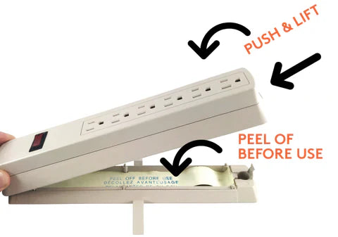 Surge Protector Replacement Power Bar Cartridge (4/Pkg)