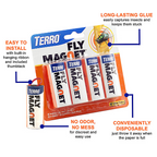 TERRO® Fly Ribbons (4/Pkg)